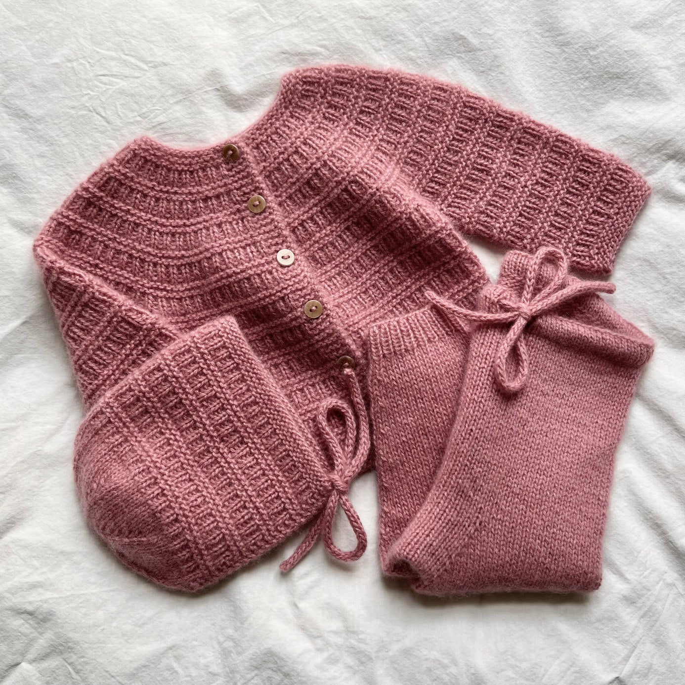 Sorgenfri hentesett (Cardiff Cashmere)