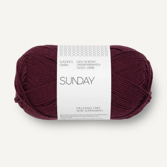 Sunday / Burgundy (4372)
