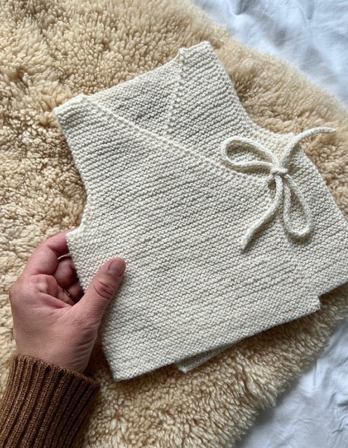 Fagerborg omslagsvest 28m/10cm